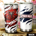 Spider Man Tumbler Cup Custom Uniform Car Accessories - Gearcarcover - 1