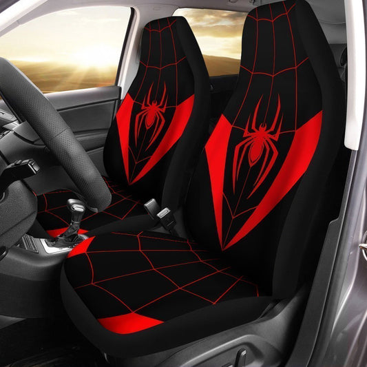 SpiderMan Car Seat Covers Custom Symbol Car Accessories - Gearcarcover - 2