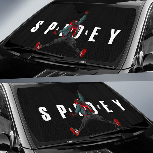 Spidey Car Sunshade Custom Car Accessories - Gearcarcover - 2