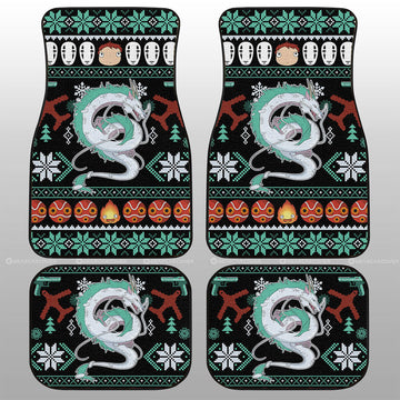 Spirited Away Haku Car Floor Mats Xmas Custom Car Accessories - Gearcarcover - 1