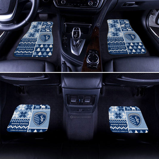 Sporting Kansas City Car Floor Mats Custom Ugly Style Car Accessories - Gearcarcover - 2