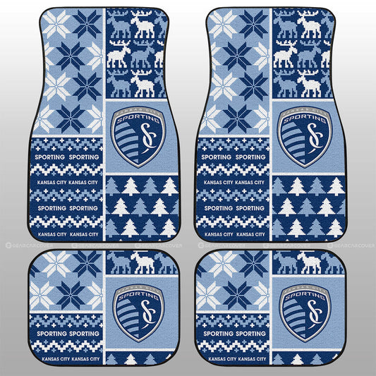 Sporting Kansas City Car Floor Mats Custom Ugly Style Car Accessories - Gearcarcover - 1