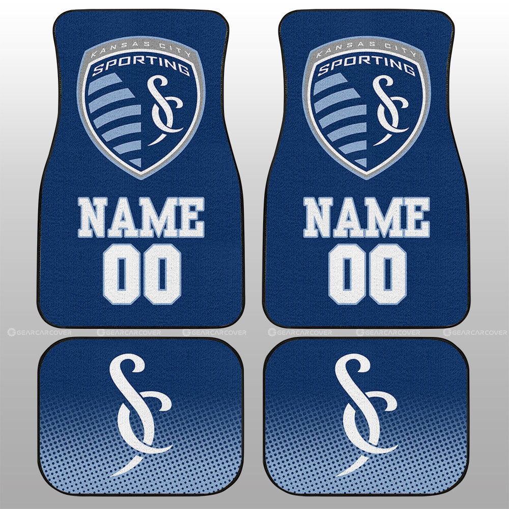 Sporting Kansas City Car Floor Mats Sporty Team Collection - Gearcarcover - 1