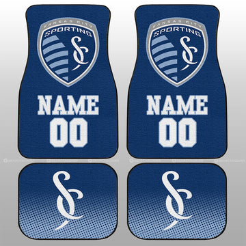 Sporting Kansas City Car Floor Mats Sporty Team Collection - Gearcarcover - 1