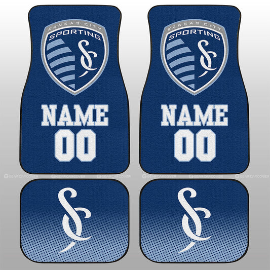 Sporting Kansas City Car Floor Mats Sporty Team Collection - Gearcarcover - 1