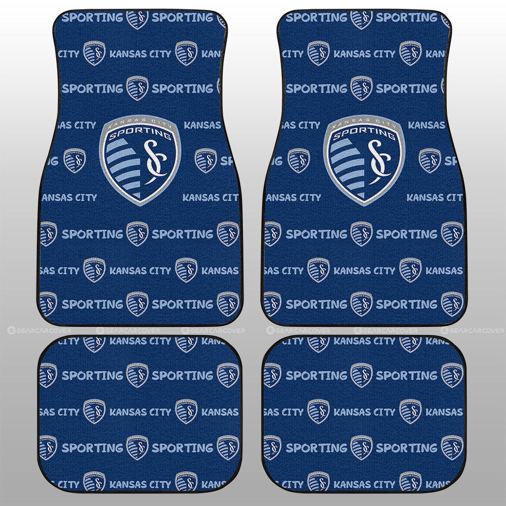Sporting Kansas City Car Floor Mats Sporty Team Collection - Gearcarcover - 1