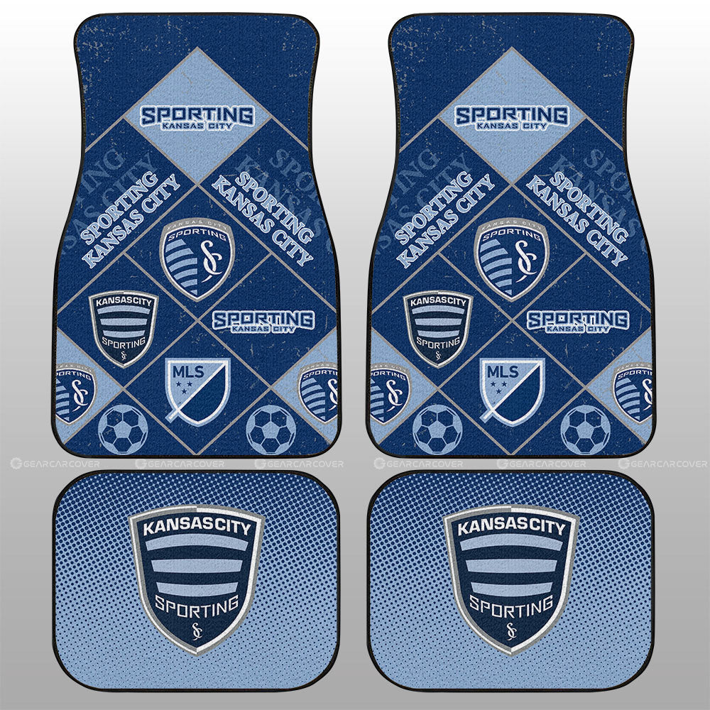 Sporting Kansas City Car Floor Mats Sporty Team Collection - Gearcarcover - 1