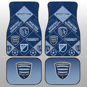 Sporting Kansas City Car Floor Mats Sporty Team Collection - Gearcarcover - 1