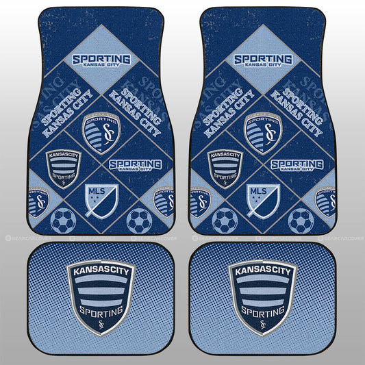 Sporting Kansas City Car Floor Mats Sporty Team Collection - Gearcarcover - 1