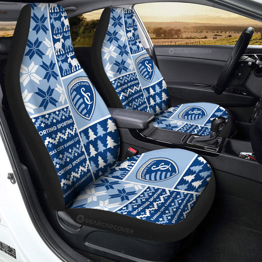 Sporting Kansas City Car Seat Covers Custom Ugly Style Car Accessories - Gearcarcover - 2