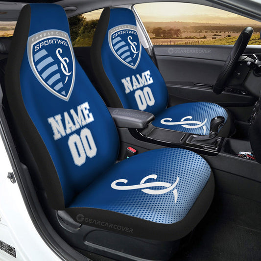 Sporting Kansas City Car Seat Covers Sporty Team Collection - Gearcarcover - 2