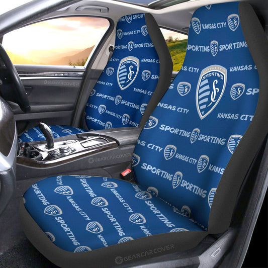 Sporting Kansas City Car Seat Covers Sporty Team Collection - Gearcarcover - 1