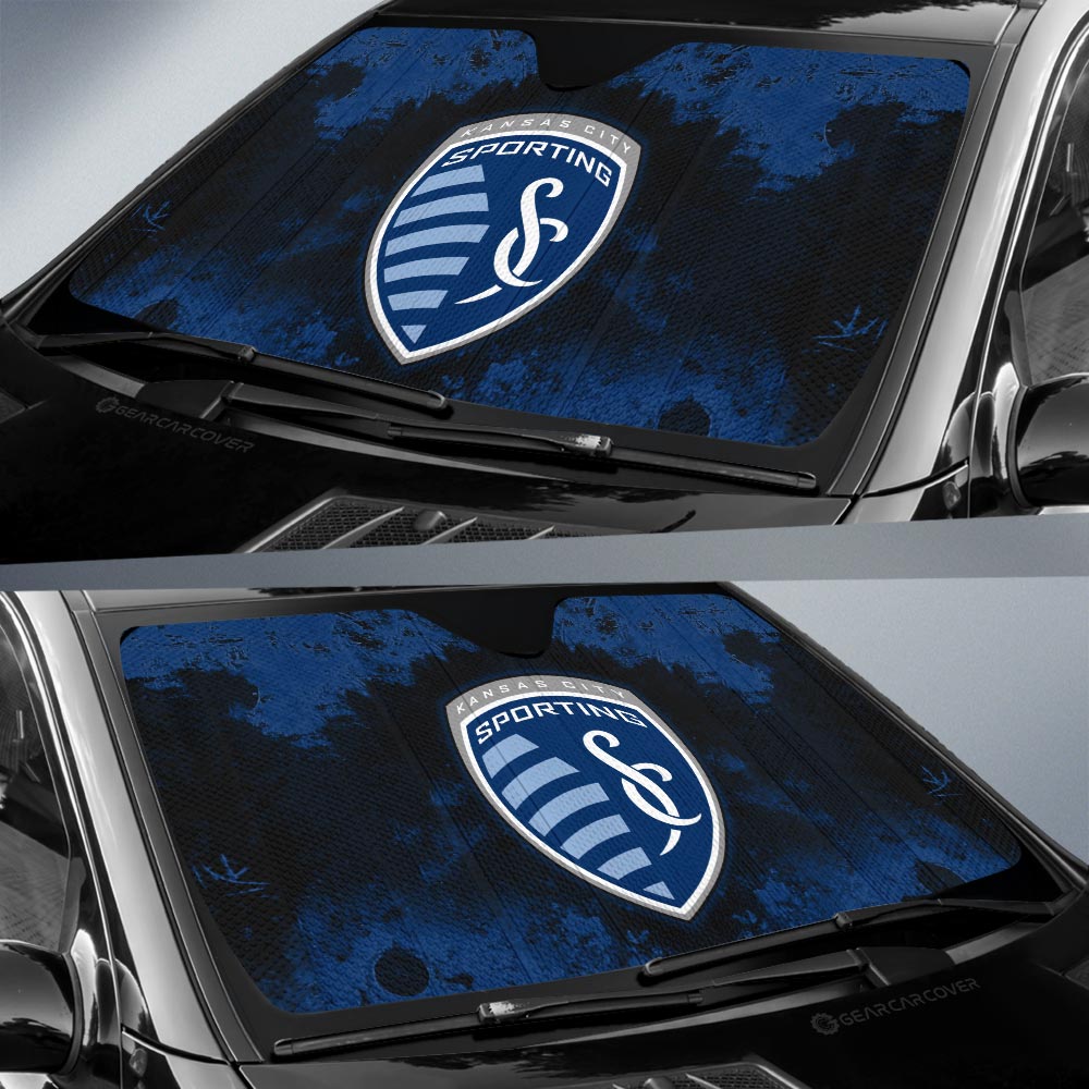 Sporting Kansas City Car Sunshade Custom Car Accessories - Gearcarcover - 2