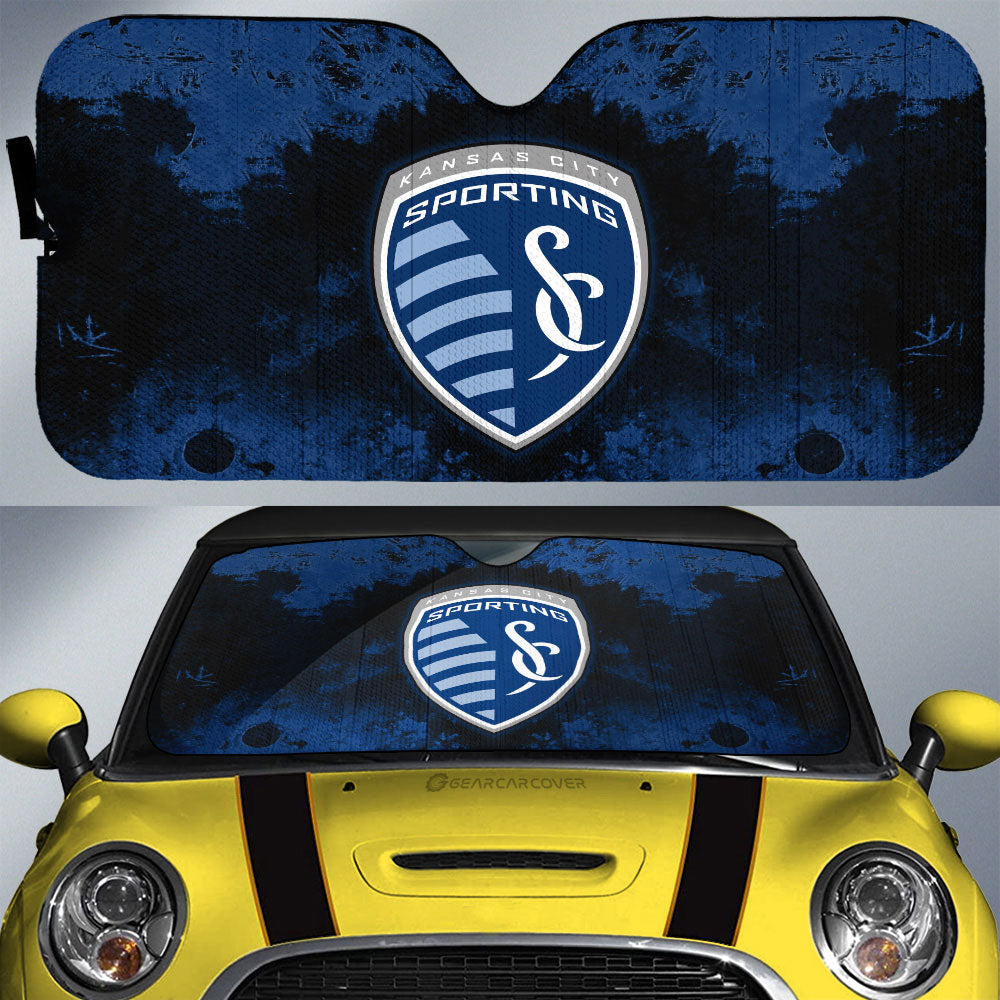 Sporting Kansas City Car Sunshade Custom Car Accessories - Gearcarcover - 1