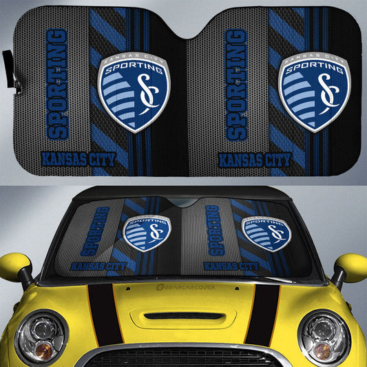 Sporting Kansas City Car Sunshade Custom Car Accessories - Gearcarcover - 1