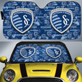 Sporting Kansas City Car Sunshade Custom Car Accessories - Gearcarcover - 1