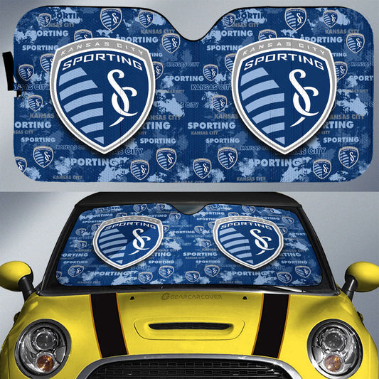 Sporting Kansas City Car Sunshade Custom Car Accessories - Gearcarcover - 1