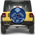 Sporting Kansas City Spare Tire Covers Camera Hole Sporty Team Collection - Gearcarcover - 1