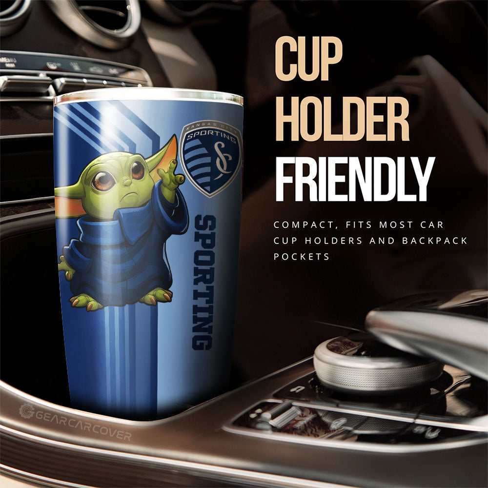 Sporting Kansas City Tumbler Cup Custom Car Accessories - Gearcarcover - 3