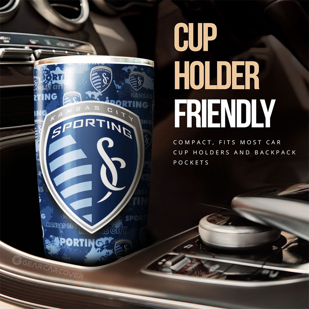 Sporting Kansas City Tumbler Cup Custom Car Accessories - Gearcarcover - 3