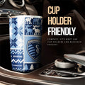 Sporting Kansas City Tumbler Cup Custom Ugly Style Car Accessories - Gearcarcover - 3