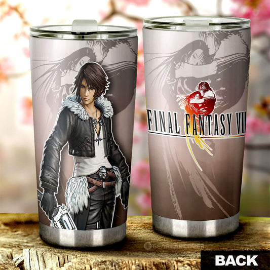 Squall Leonhart Tumbler Cup Custom Car Accessories - Gearcarcover - 1