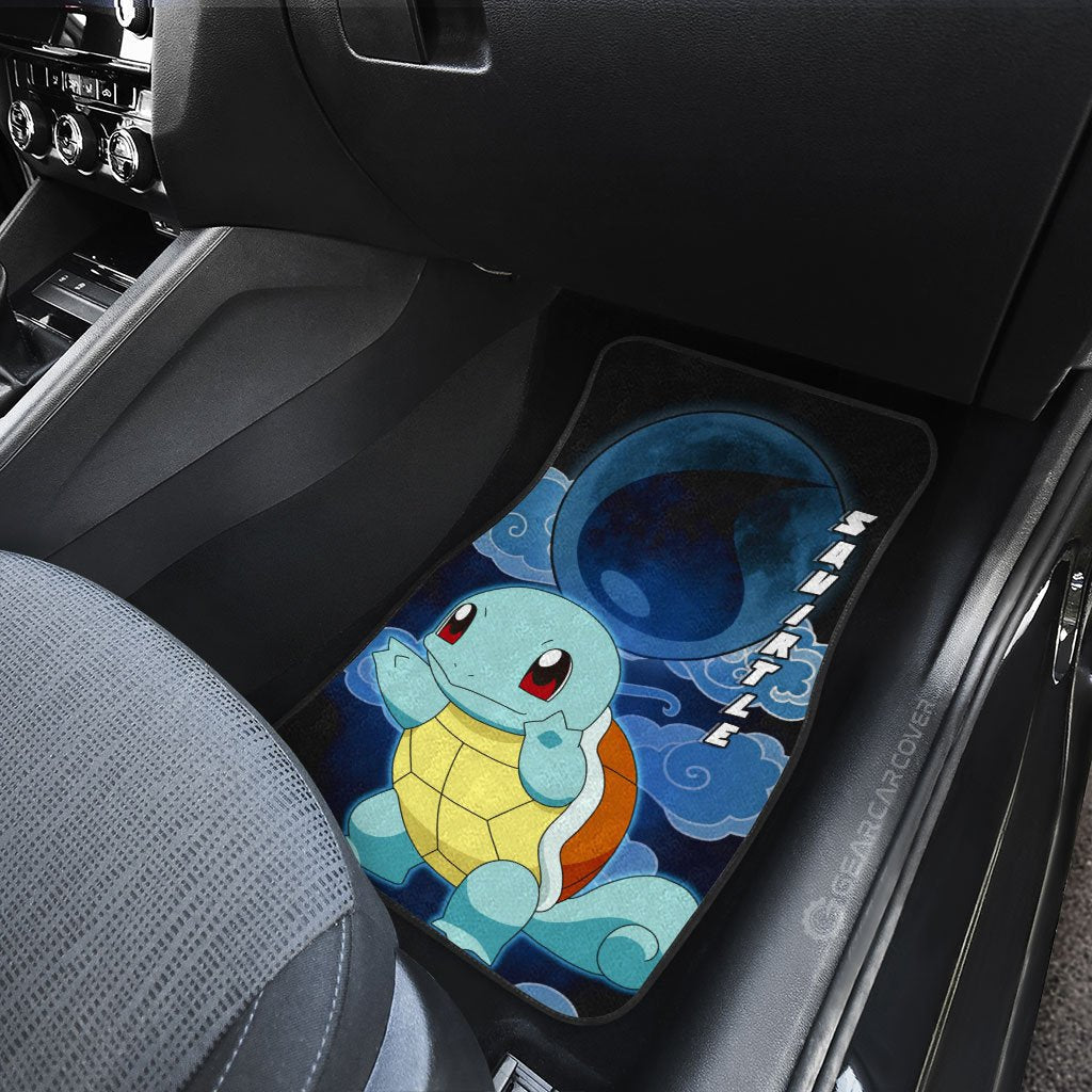 Squirtle Car Floor Mats Custom Anime Car Accessories For Anime Fans - Gearcarcover - 4