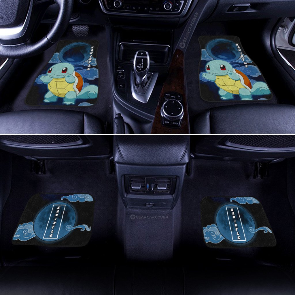 Squirtle Car Floor Mats Custom Car Accessories For Fans - Gearcarcover - 3