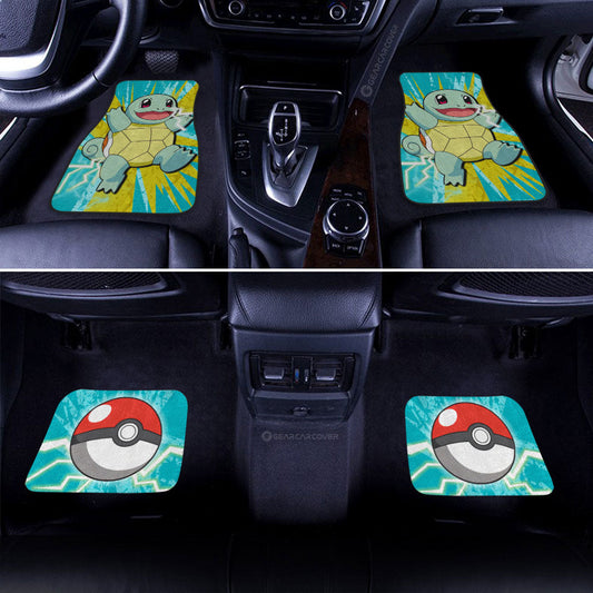 Squirtle Car Floor Mats Custom Car Interior Accessories - Gearcarcover - 2