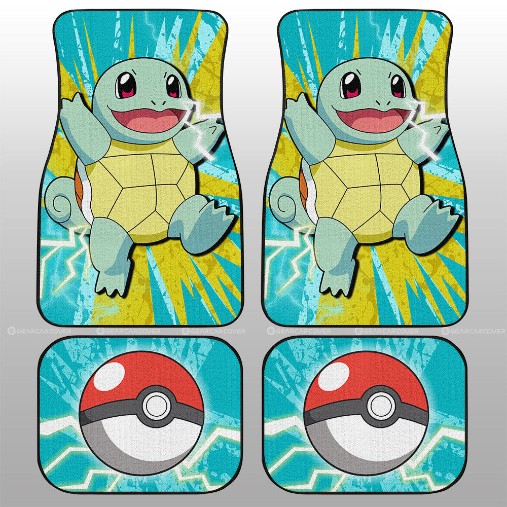 Squirtle Car Floor Mats Custom Car Interior Accessories - Gearcarcover - 1