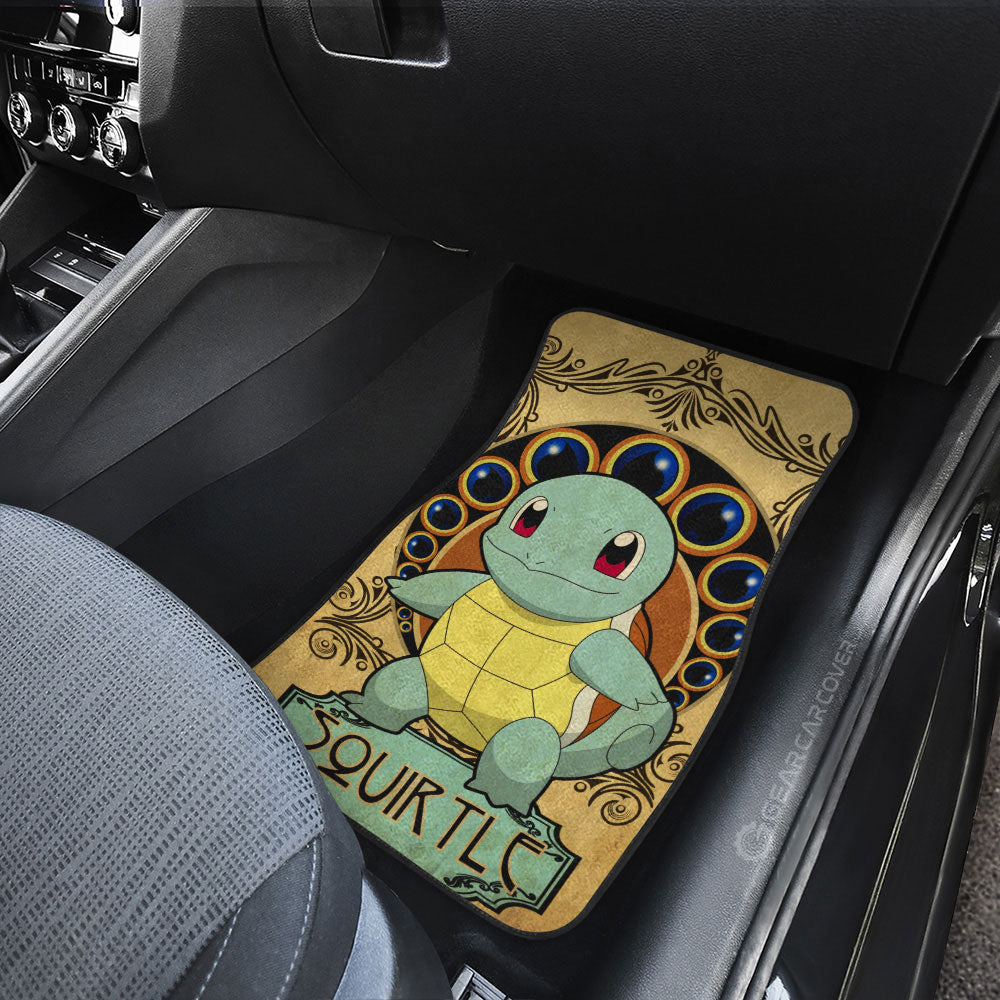 Squirtle Car Floor Mats Custom Car Interior Accessories - Gearcarcover - 3