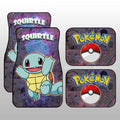 Squirtle Car Floor Mats Custom Galaxy Manga Style - Gearcarcover - 1