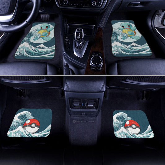 Squirtle Car Floor Mats Custom Pokemon Car Accessories - Gearcarcover - 2