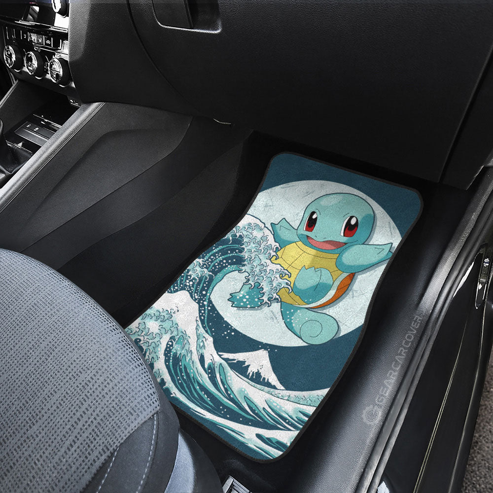 Squirtle Car Floor Mats Custom Pokemon Car Accessories - Gearcarcover - 3