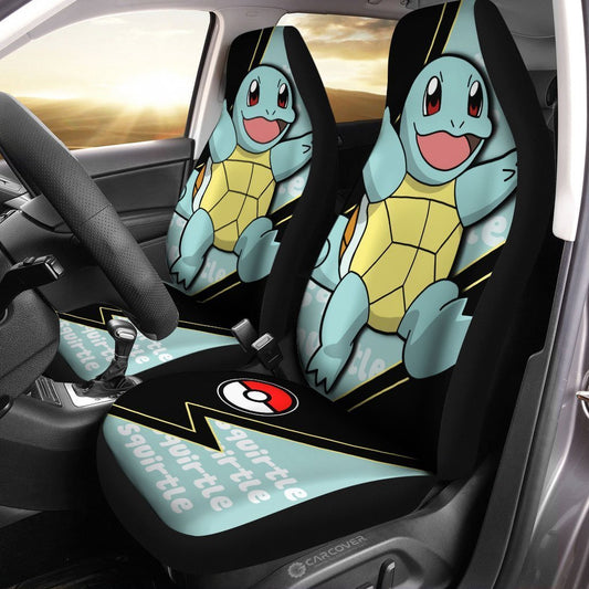 Squirtle Car Seat Covers Custom Anime Car Accessories - Gearcarcover - 2