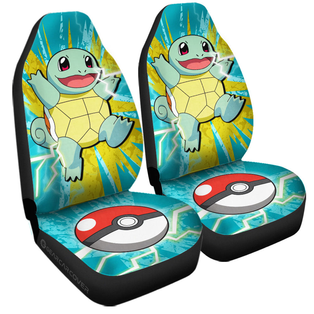 Squirtle Car Seat Covers Custom Car Accessories For Fans - Gearcarcover - 3