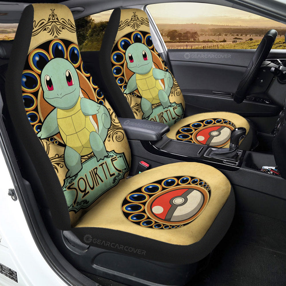 Squirtle Car Seat Covers Custom Car Interior Accessories - Gearcarcover - 2