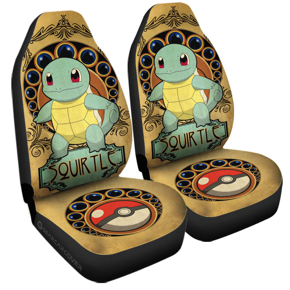 Squirtle Car Seat Covers Custom Car Interior Accessories - Gearcarcover - 3