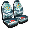 Squirtle Car Seat Covers Custom Pokemon Car Accessories - Gearcarcover - 3