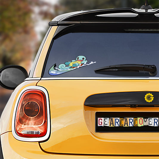 Squirtle Car Sticker Custom Anime - Gearcarcover - 1