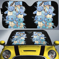 Squirtle Car Sunshade Custom Car Accessories For Fans - Gearcarcover - 1