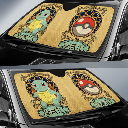 Squirtle Car Sunshade Custom Car Interior Accessories - Gearcarcover - 2