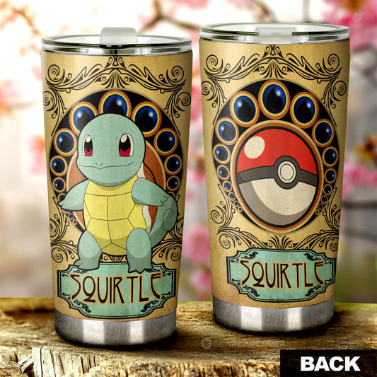 Squirtle Tumbler Cup Custom Car Interior Accessories - Gearcarcover - 2