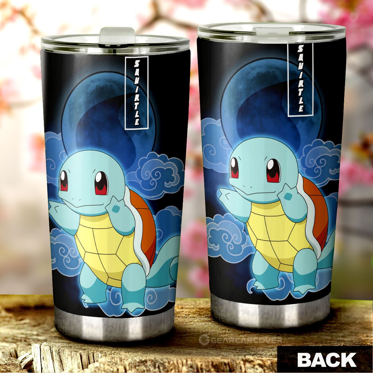 Squirtle Tumbler Cup Custom - Gearcarcover - 3