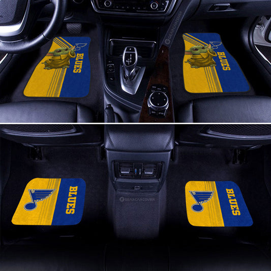 St Louis Blues Car Floor Mats Custom Car Accessories - Gearcarcover - 2