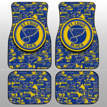 St Louis Blues Car Floor Mats Custom Car Accessories - Gearcarcover - 1