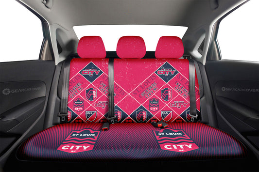St Louis City SC Car Back Seat Covers Sporty Team Collection - Gearcarcover - 2