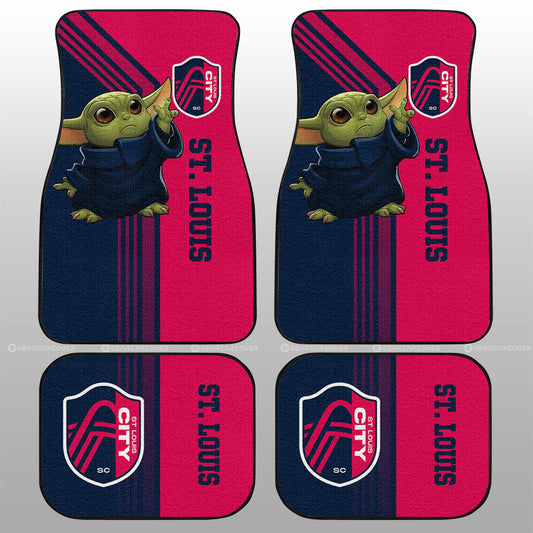 St Louis City SC Car Floor Mats Custom Car Accessories - Gearcarcover - 1