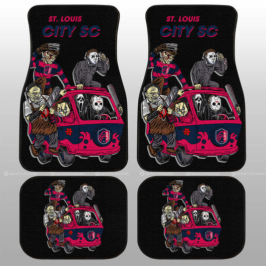 St Louis City SC Car Floor Mats Custom Car Accessories - Gearcarcover - 1