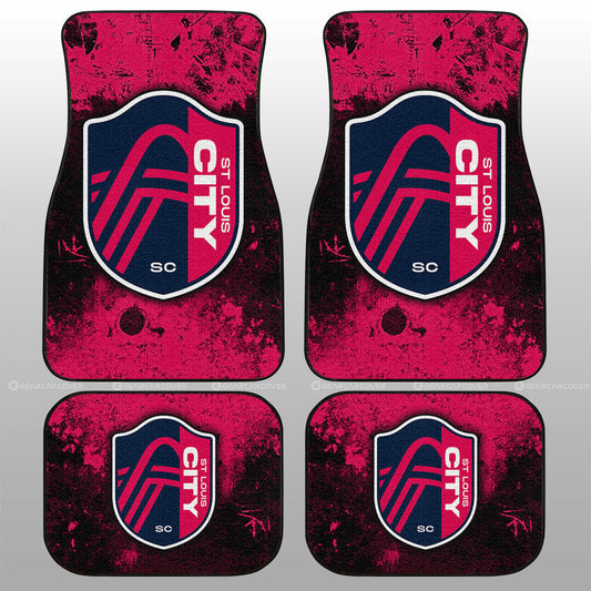 St Louis City SC Car Floor Mats Custom Car Accessories - Gearcarcover - 1